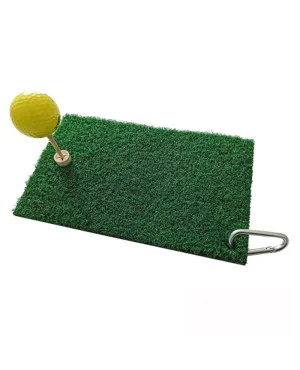 Winter Golf Mat With Carabiner Clip