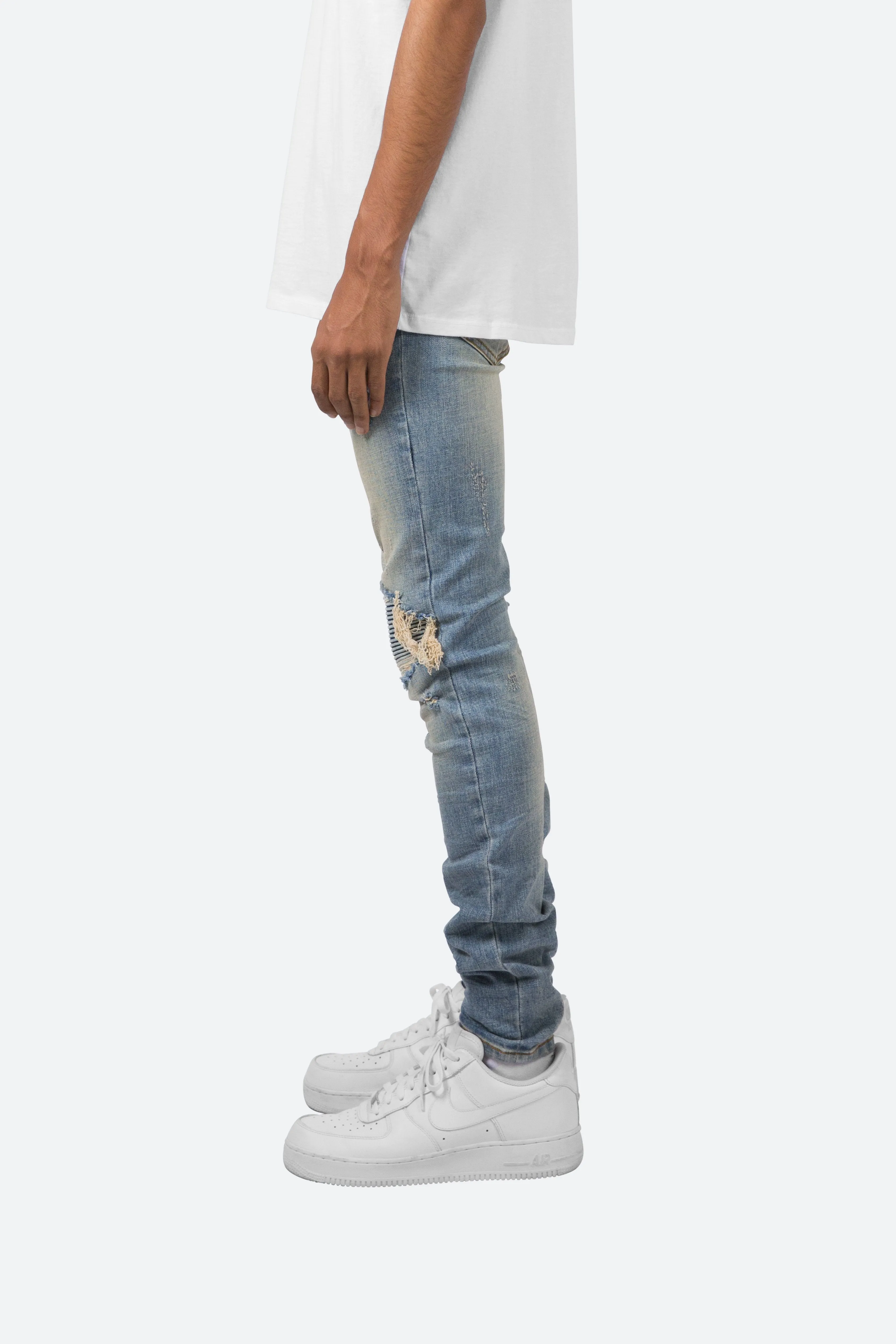 X162 Stretch Denim - Blue