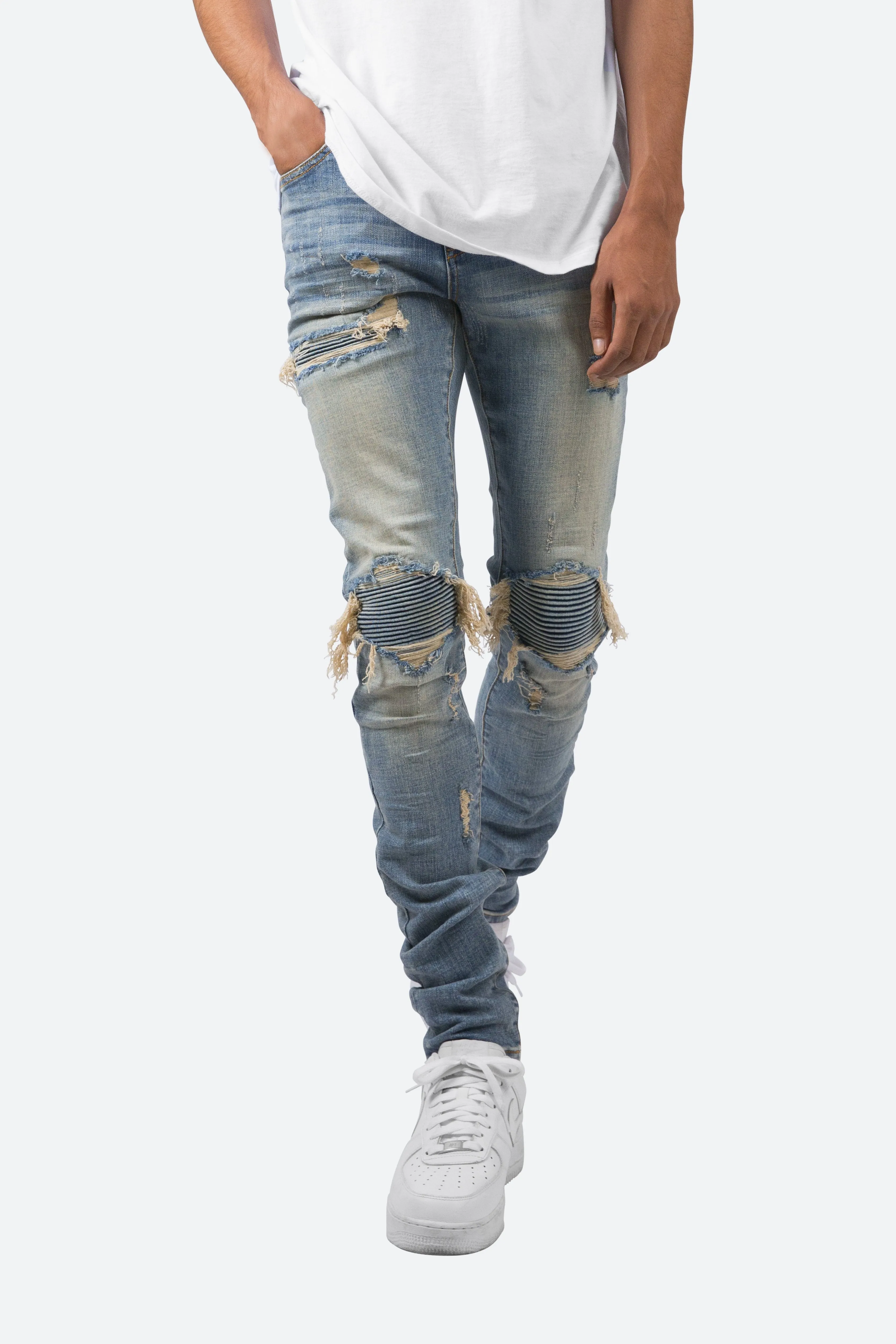 X162 Stretch Denim - Blue