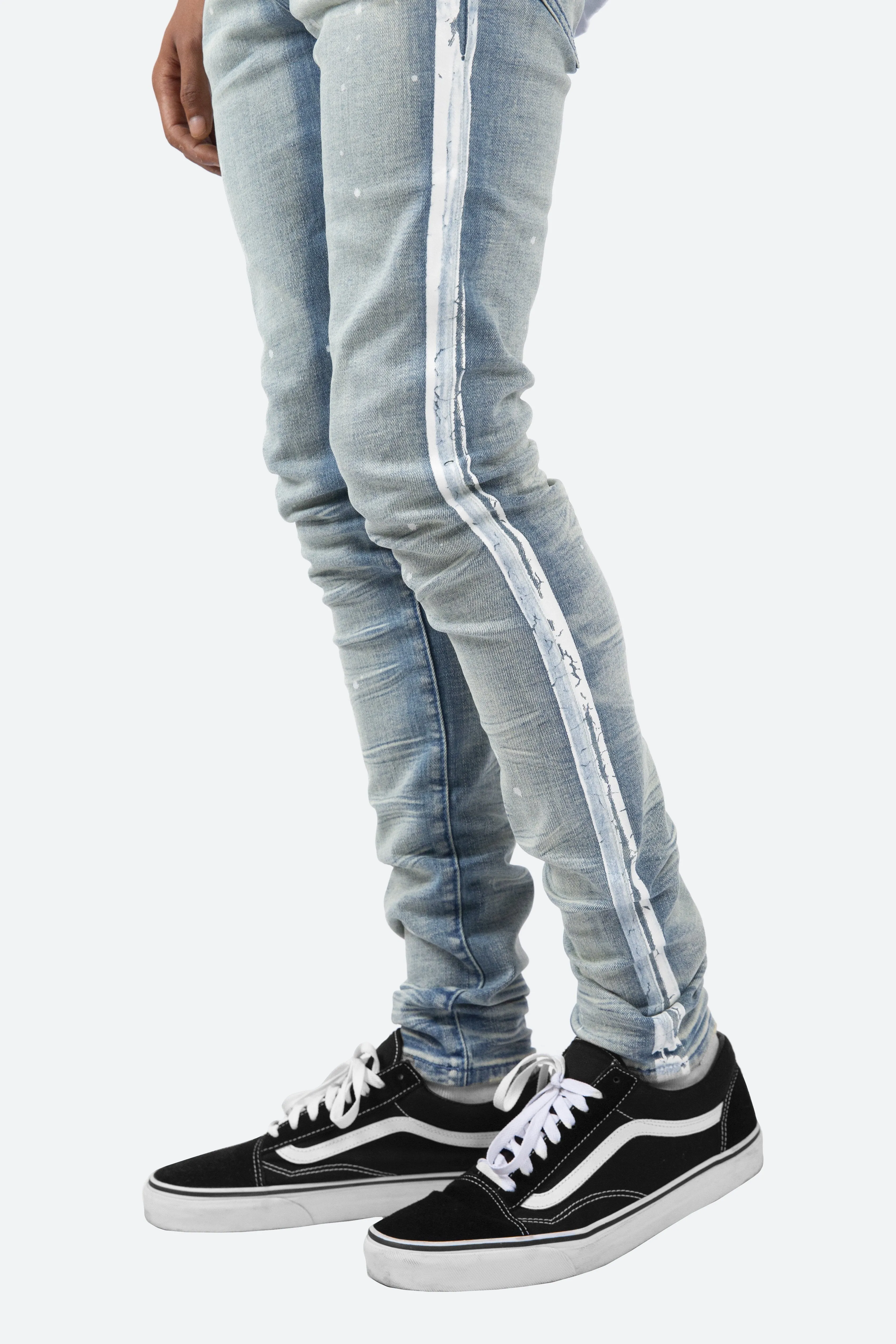 X86 Stretch Track Denim - Blue