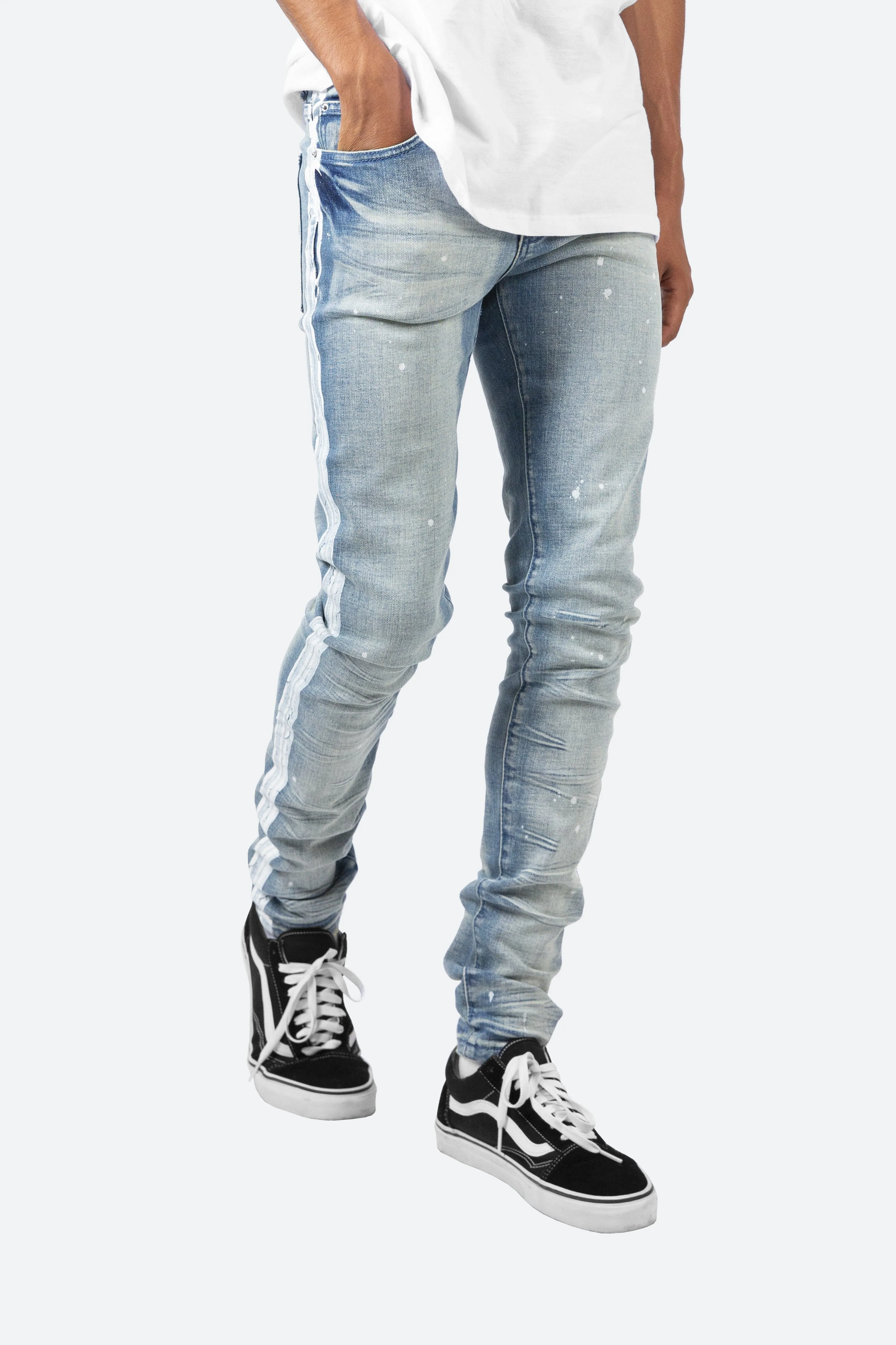 X86 Stretch Track Denim - Blue