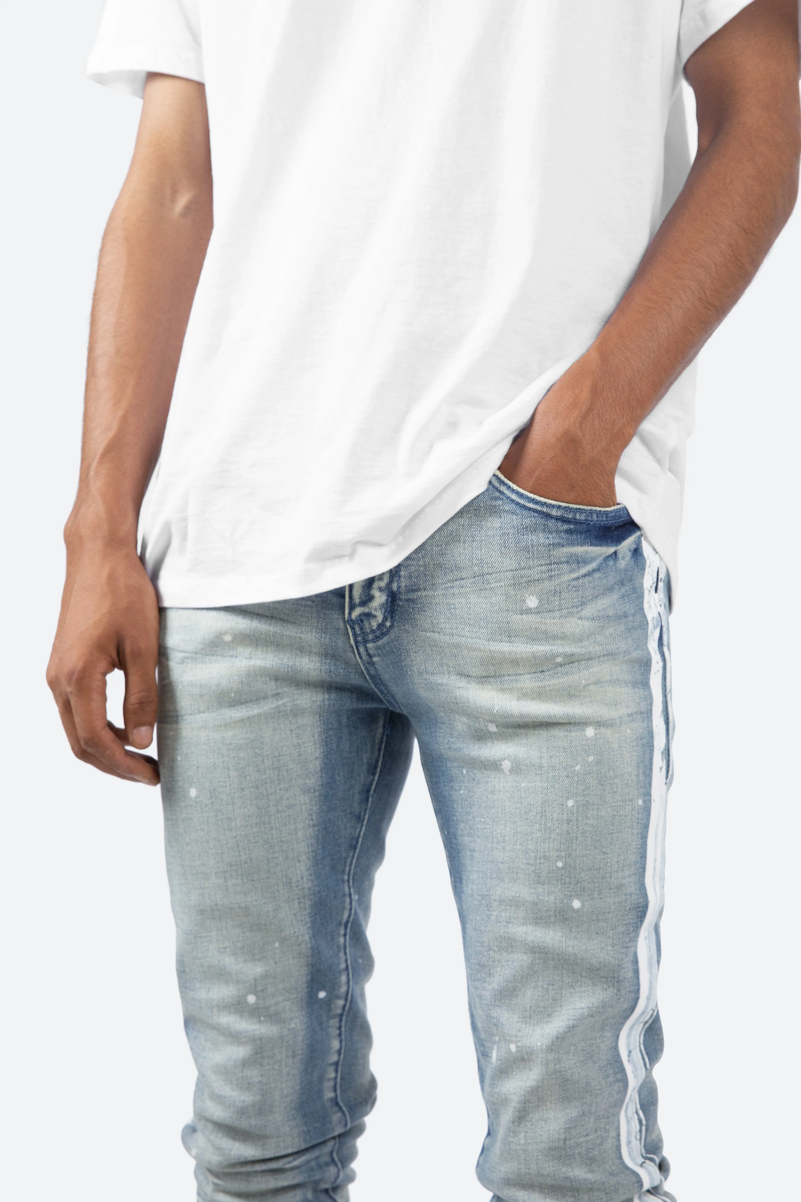 X86 Stretch Track Denim - Blue